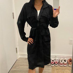 Black Aritzia Babaton duster/dress